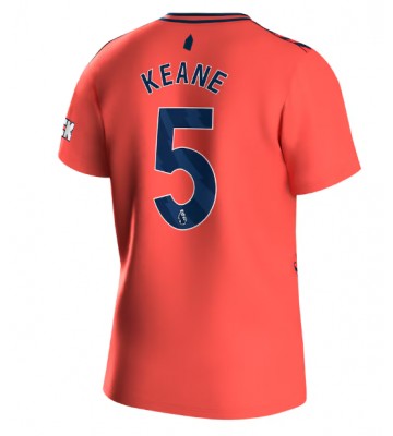 Everton Michael Keane #5 Replika Udebanetrøje 2023-24 Kortærmet